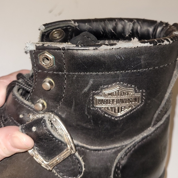 Harley-Davidson Black Combat Boots - Picture 5 of 9